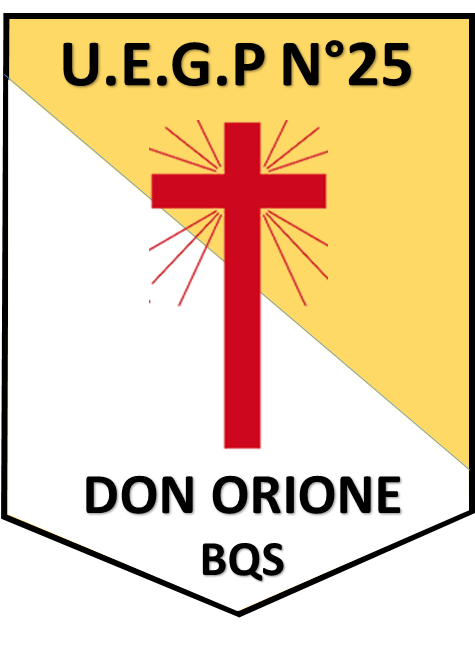LOGO Colegio UEGP 25 Don Orione Barranqueras 2018